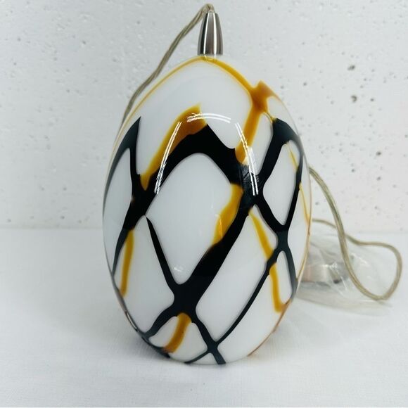 NULCO Lighting Blown Glass hanging Pendant Light - Picture 3 of 11